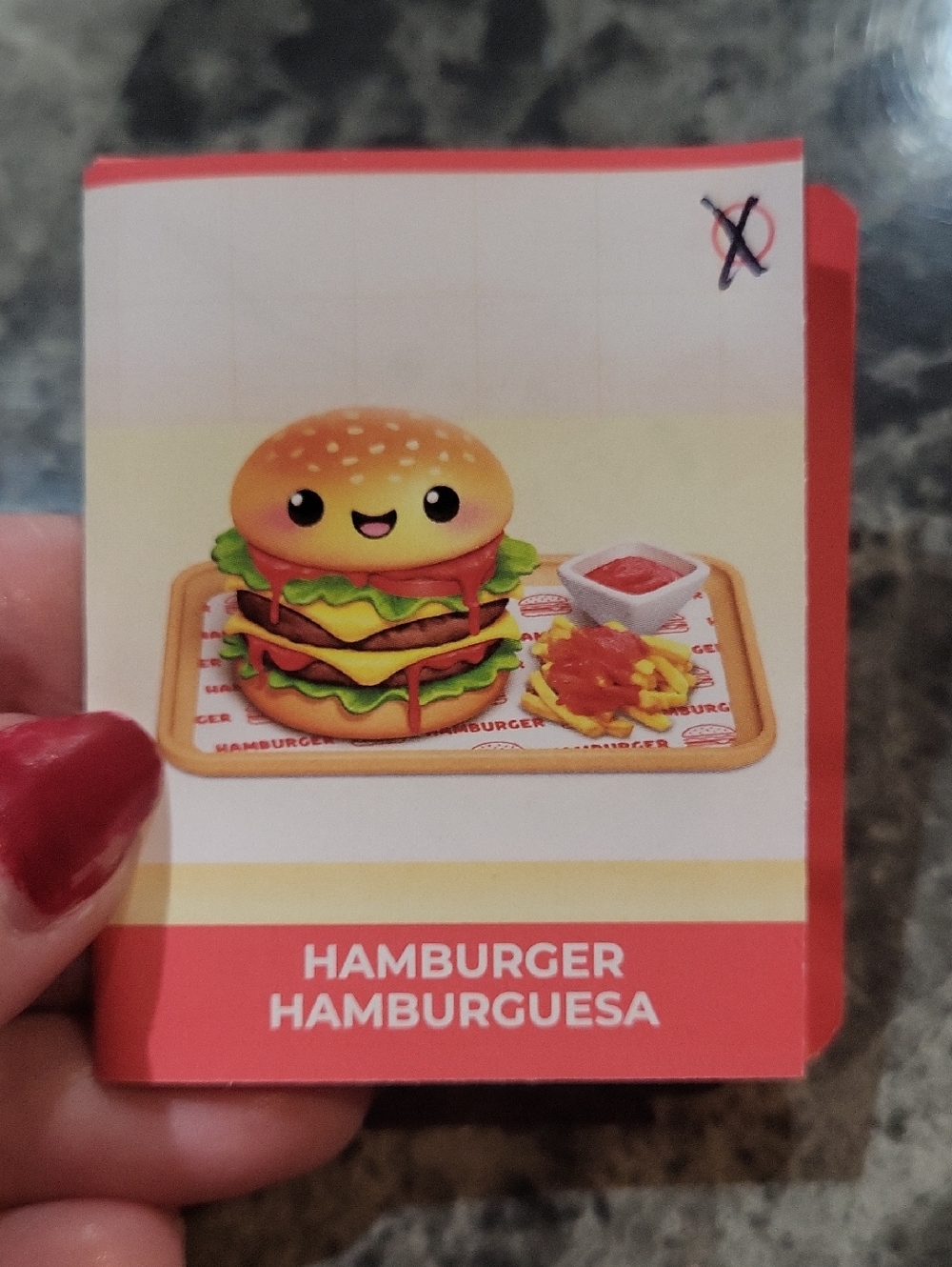 Mini Brands Create Kawaii Kitchen Hamburger